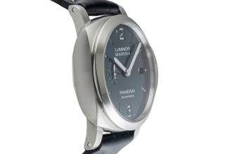 Thumbnail von Panerai Luminor Marina Automatic Stahl Automatik Herrenuhr Ref. PAM01313 B&P 2021