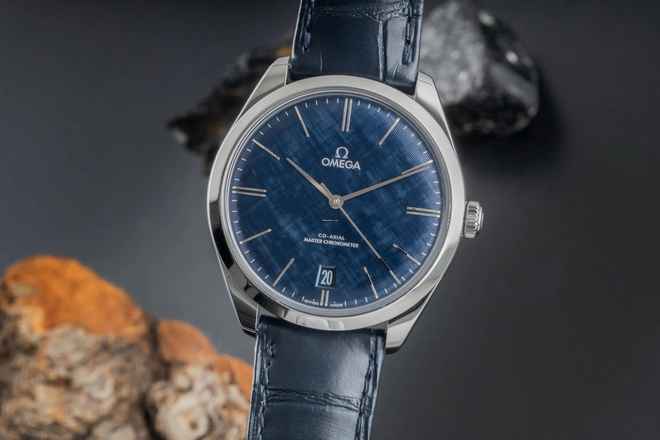  Omega De Ville Trésor Stahl Handaufzug Herrenuhr 435.13.40.21.03.001 NP 7700  