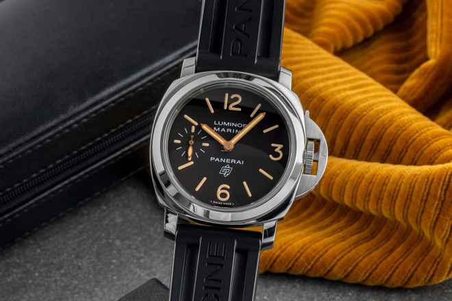  Panerai Luminor Marina Stahl Handaufzug Herrenuhr Ref. PAM00632 