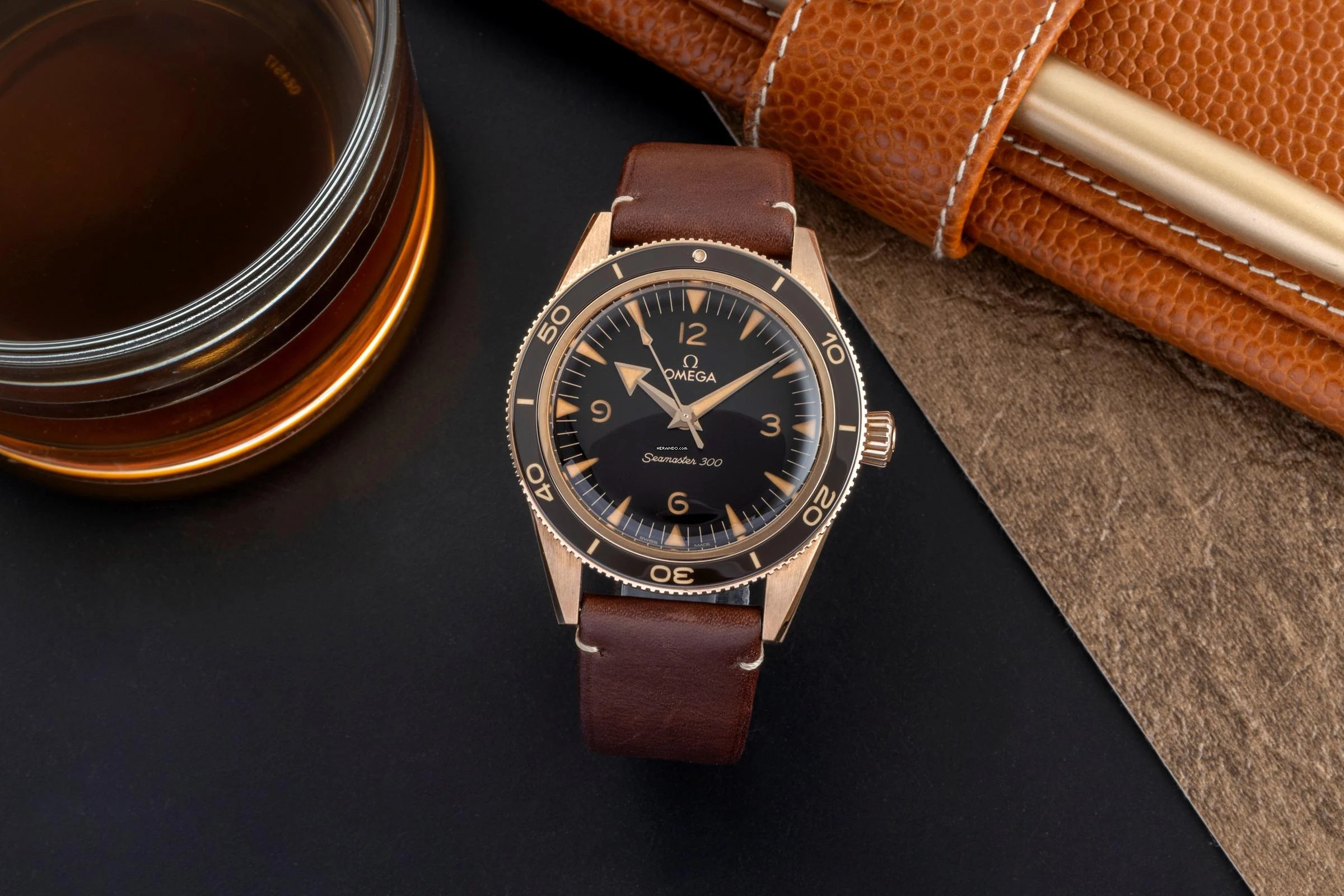 Omega Seamaster 300 Bonze Gold Automatik Ref. 234.92.41.21.10.001