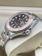 Thumbnail von Rolex Yacht-Master 37 Steel/Rose Chocolate D. FULL SET w. BOX + PAPERS Top Condition year:2019 LC Austria
