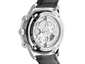 Thumbnail von IWC Portugieser Chronograph Ref.IW371604 2025 Full Set Ungetragen Portugieser Chronograph Krokoleder Faltschließe