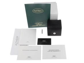 Thumbnail von IWC Portugieser Chronograph Ref.IW371604 2025 Full Set Ungetragen Portugieser Chronograph Krokoleder Faltschließe