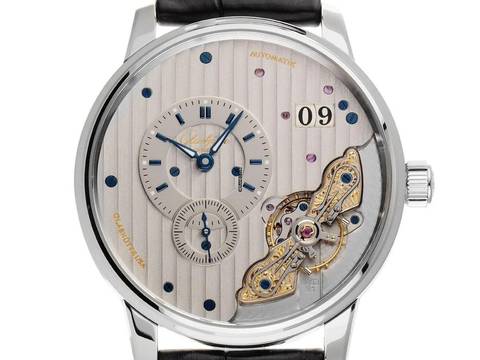  Glashütte Original PanoMaticInverse PanoMatic Inverse Ref.1-91-02-02-02-61 2026 Full Set Ungetragen PanoMatic Inverse Krokoleder Faltschließe 