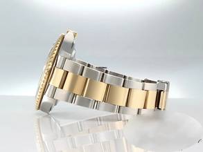 Thumbnail von Rolex GMT-Master II 16713 2004 Edelstahl Gelbgold 750 Rootbeer Automatik Tiger Stainless Steel 18kt Yellow Gold Oyster-band Chronometer