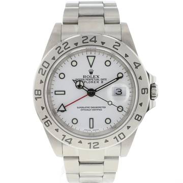  Rolex Explorer II White Dial 