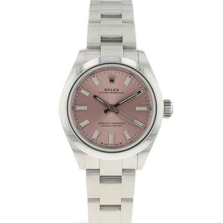  Rolex Oyster Perpetual 28 Pink Dial 