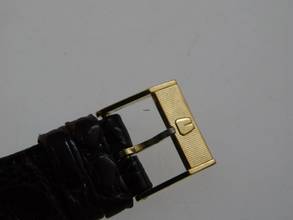 Thumbnail von Universal Genève Tri-Compax Chronograph Tri Compax 18 Kt Gold im original Zustand Kaliber 281 Absolute Rarität 34 mm Herrenuhr