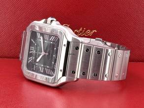 Thumbnail von Cartier Santos Large Green Dial Wssa0062 New 2025