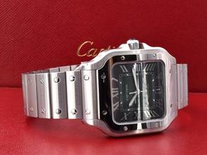 Thumbnail von Cartier Santos Large Green Dial Wssa0062 New 2025