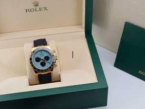 Thumbnail von Rolex Daytona Cosmograph Daytona 126518ln tiffany - Yellow Gold Oysterflex New 2025