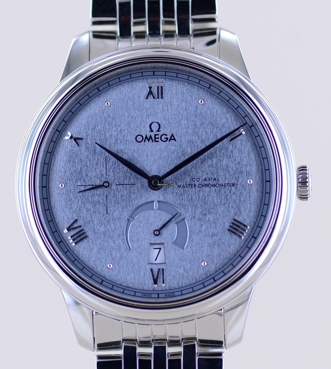 Omega De Ville Prestige Master Chronometer 41mm Power Reserve Date Neu B+P