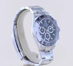 Thumbnail von Rolex Daytona Stahl black Cosmograph Cerachrom Chronograph B+P ungetragen