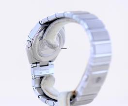 Thumbnail von Omega Constellation Ladies Purple Diamond Dial Quarz Lady 28mm Brillanten New