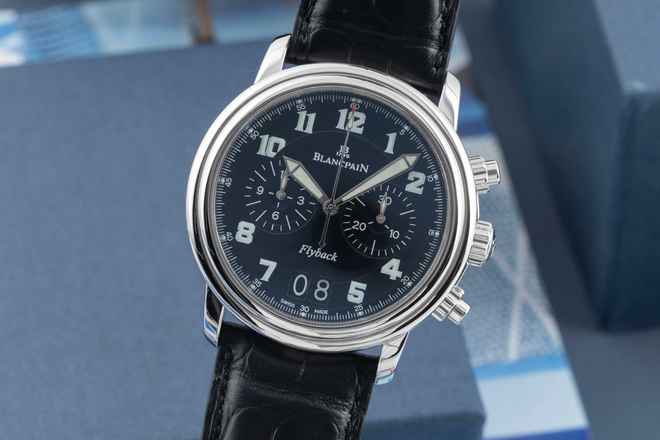  Blancpain Léman Fly-Back Chronograph Automatik Big Date Stahl Ref. 2885F-1130-53B 