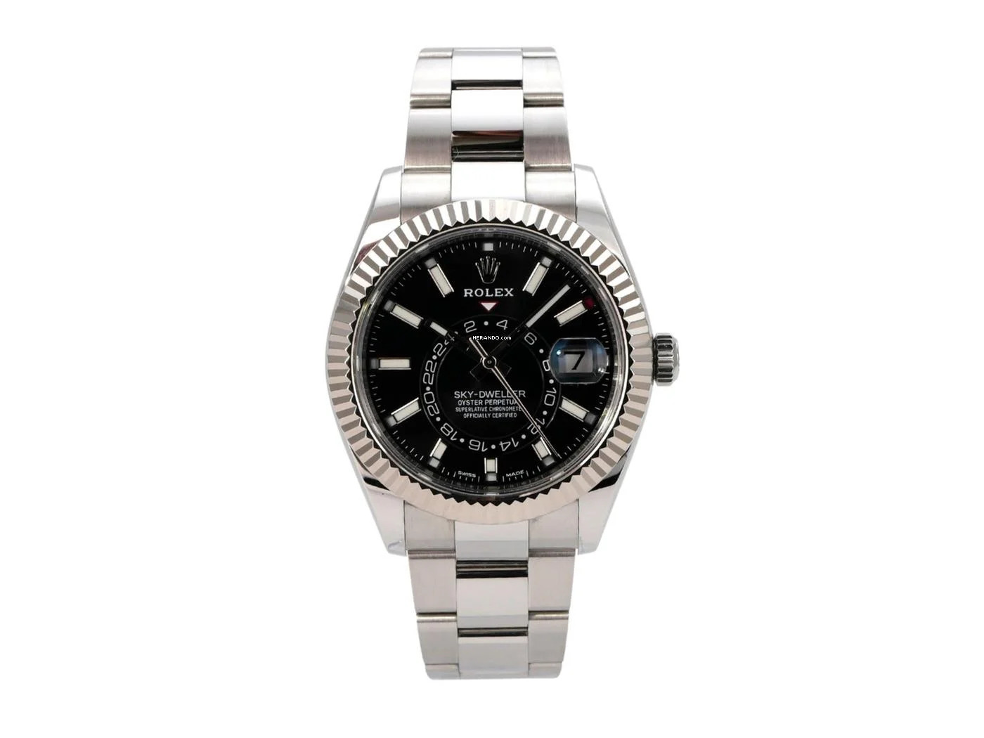  Rolex Sky-Dweller 326934 Schwarz aus 2017 LC100 