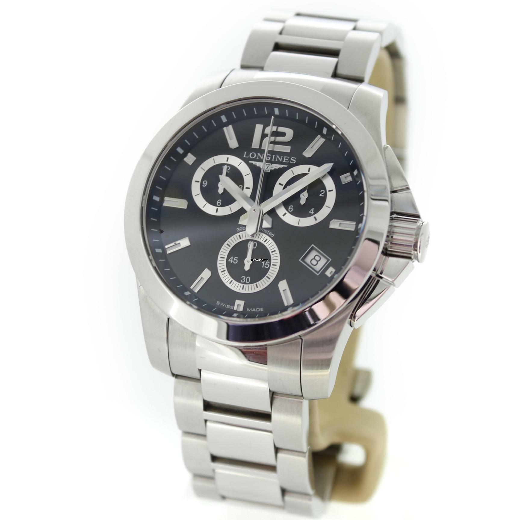 Thumbnail von Longines Conquest Chronograph Full Set