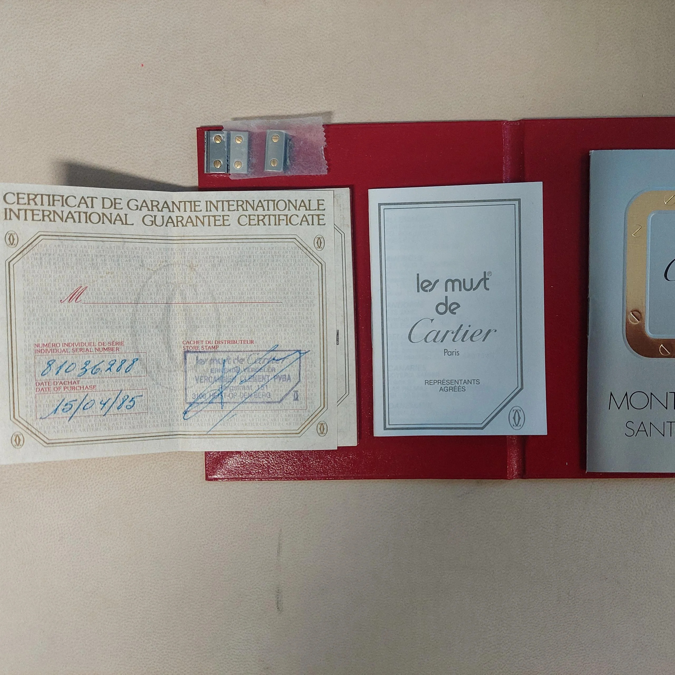 Thumbnail von Cartier Santos Full Set