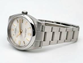Thumbnail von Rolex Oyster Perpetual 36 Silver dial Top condition Full Set 2024 Austria