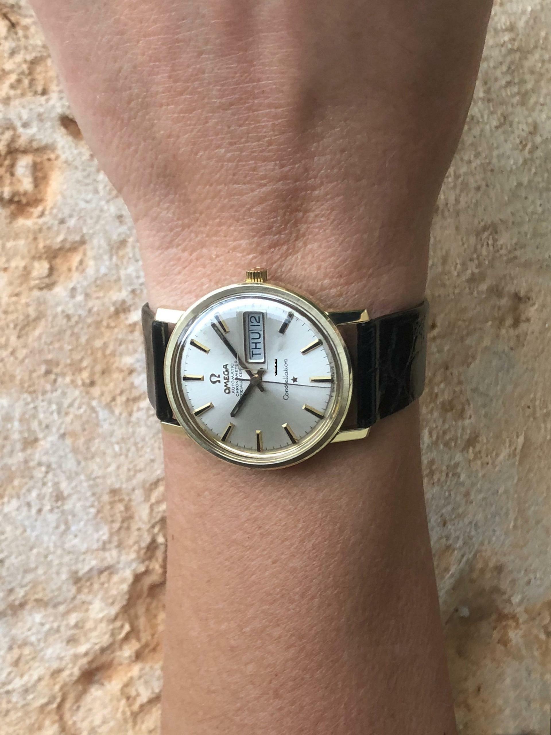 Thumbnail von Omega Constellation Day-Date Gold 1960s