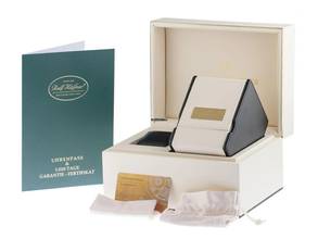 Thumbnail von Carl F. Bucherer Manero Ref.00.10910.08.13.99 2024 Full Set Ungetragen Manero Krokoleder Faltschließe