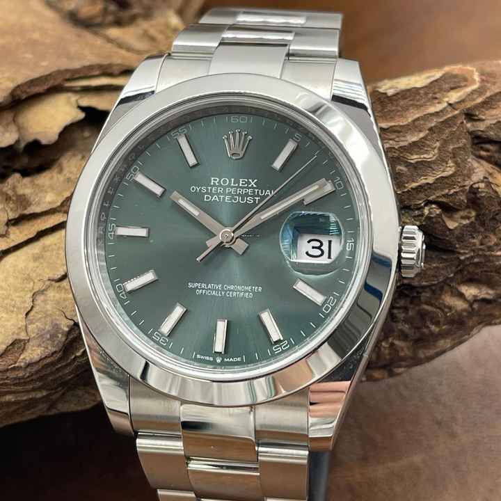  Rolex Datejust 41 Datejust 41 Mint Dial - FULLSET 2022 - Ref. 126300 