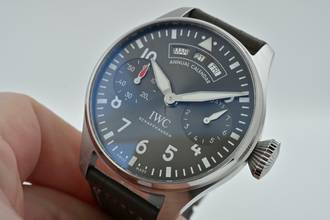 Thumbnail von IWC Große Fliegeruhr Big Pilot Jahreskalender Annual Calendar Spitfire IW502702