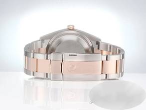 Thumbnail von Rolex Datejust 36 126231 2019 Edelstahl Rosegold 750 Automatik Stainless Steel 18kt Rose Gold Oyster-band Chronometer White Dial