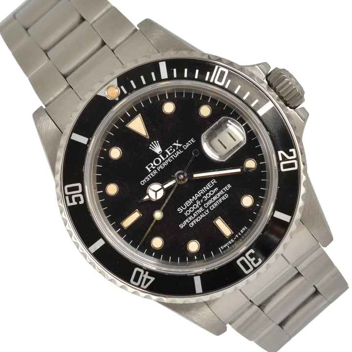  Rolex Submariner Date 168000 Triple Zero of transition 1987 Full Set 