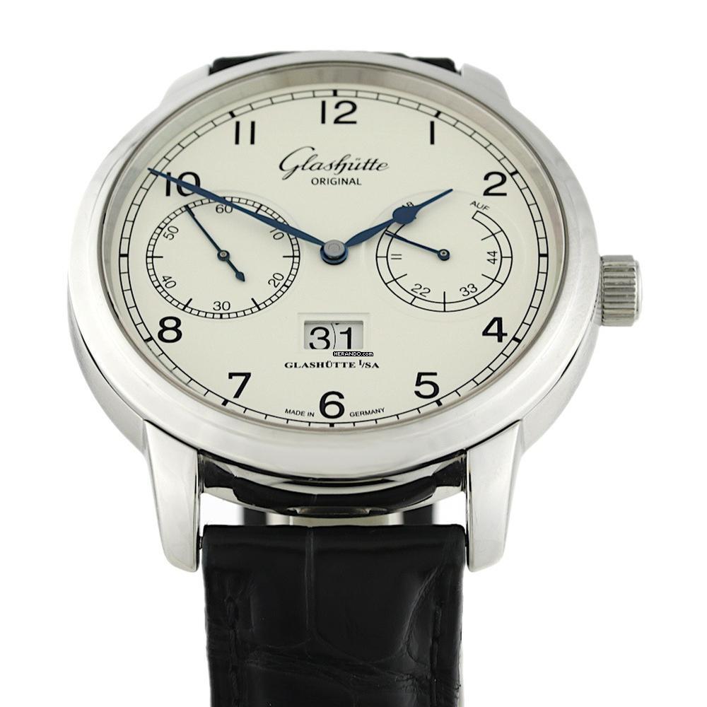  Glashütte Original Senator Observer White Dial 