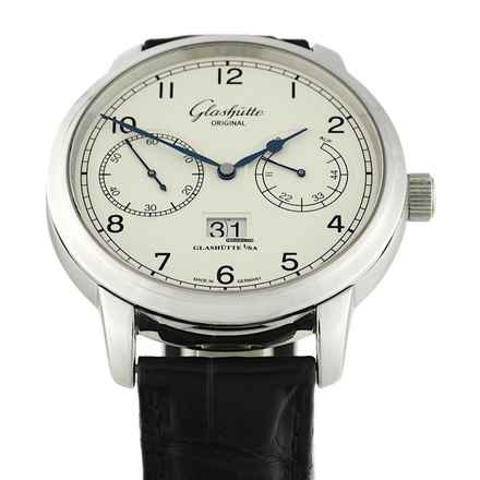  Glashütte Original Senator Observer White Dial 