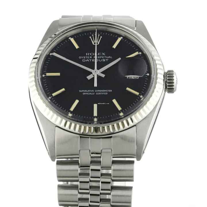  Rolex Datejust 36 Black Dial Ref.1601 BJ.1969 