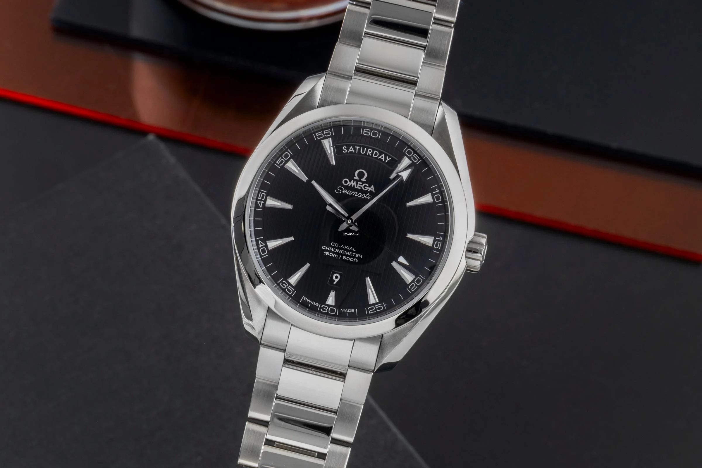 Omega Seamaster Aqua Terra 150M Day-Date Ref. 231.10.42.22.01.001 B&P 2015