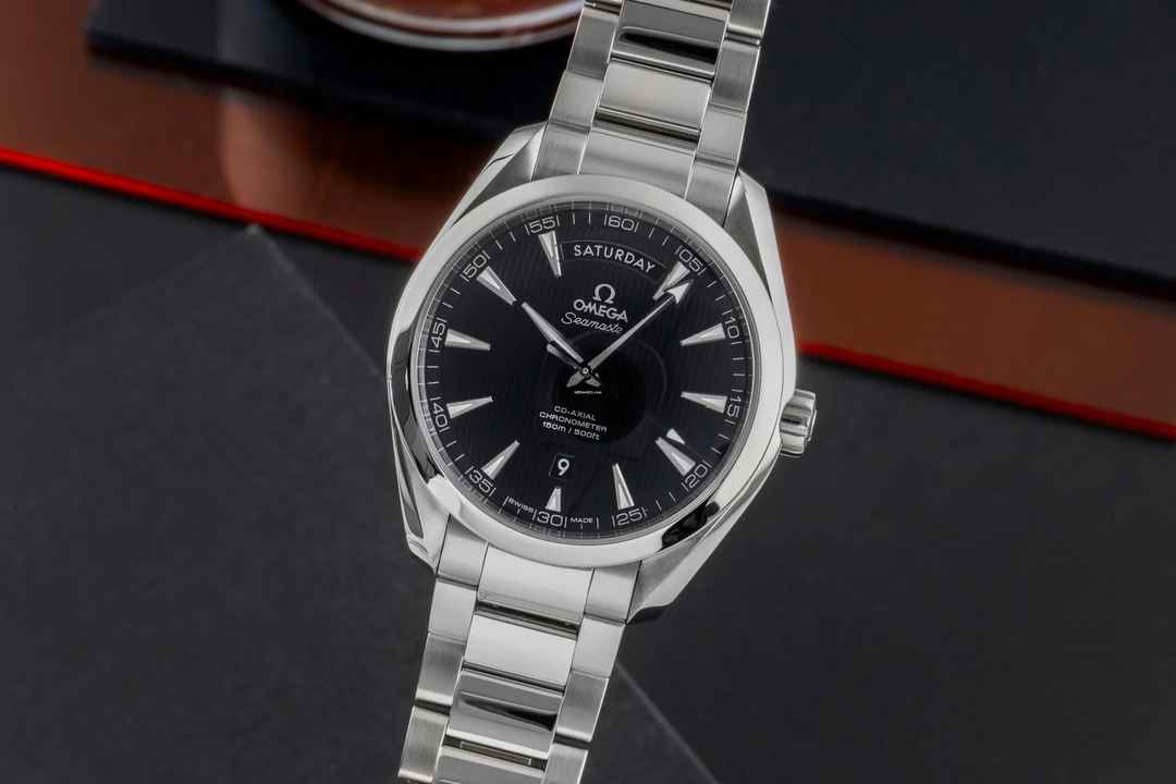  Omega Seamaster Aqua Terra 150M Day-Date Ref. 231.10.42.22.01.001 B&P 2015 