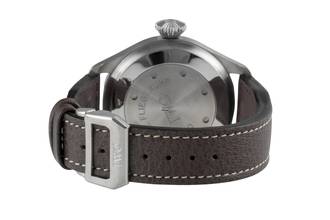 Thumbnail von IWC Große Fliegeruhr Schaffhausen Big Pilot Automatik 7 Days Edelstahl Herrenuhr Ref IW500201