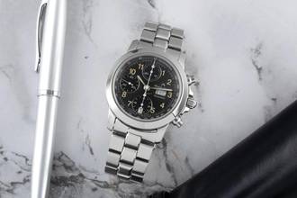 Thumbnail von Maurice Lacroix Croneo Chronograph Automatik Edelstahl Ref. 39721-6705 B&P 2001