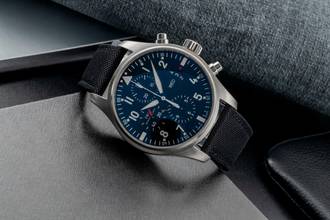 Thumbnail von IWC Fliegeruhr Chronograph Pilot Fliegeruhr Chronograph Automatik Herrenuhr Ref. IW377701 Papiere