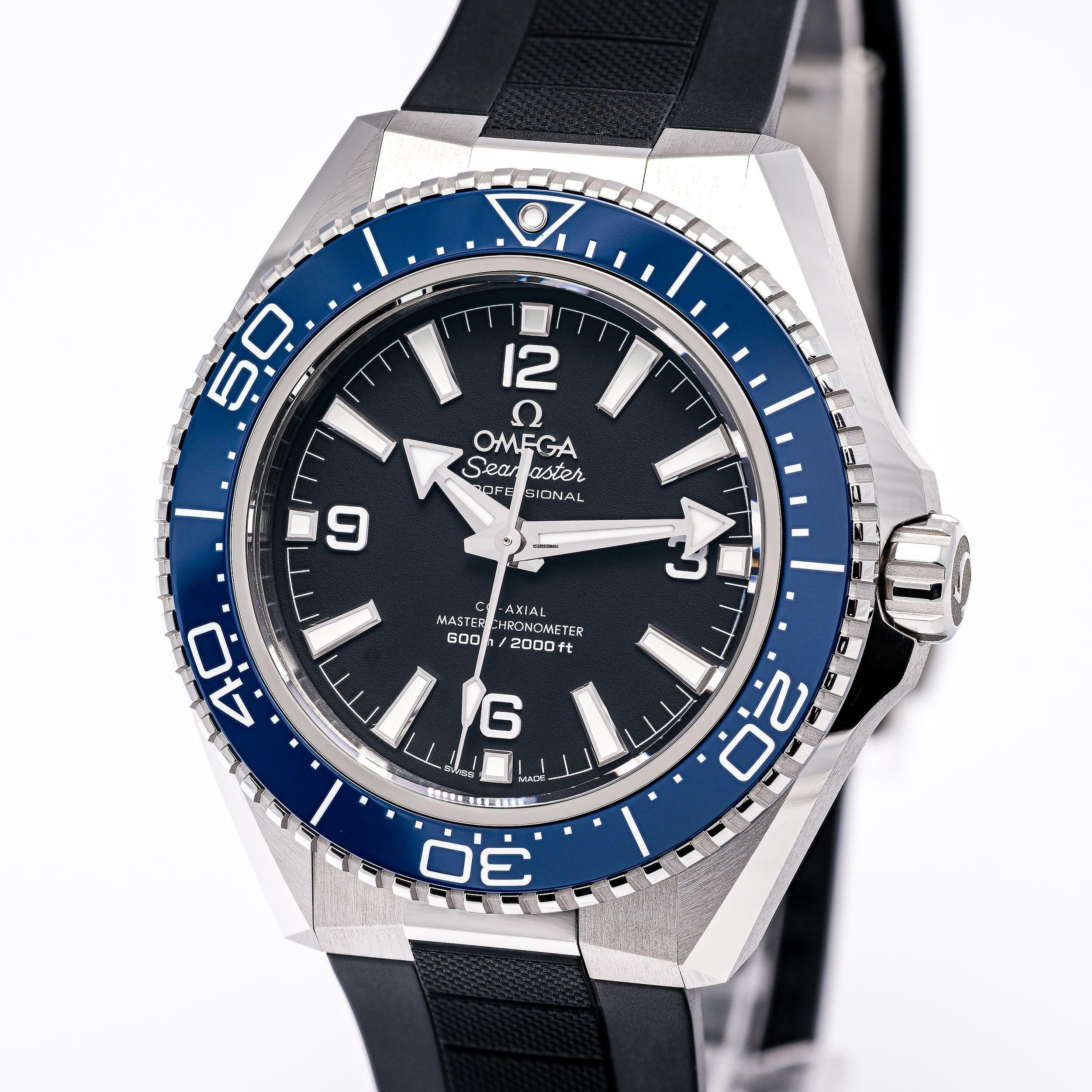  Omega Seamaster Planet Ocean 600m Blue – 217.32.42.21.01.002 – NEW & Unworn – 02/2026 Full Set 