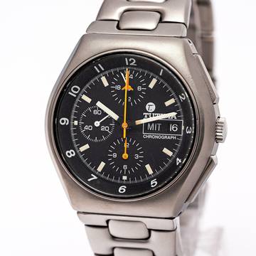  Tutima Military Chronograph 43 Titan – 760-02 – 10/1993 Full Set 