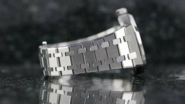 Thumbnail von Audemars Piguet Royal Oak Diamond Bezel - Grey - New - Fullset - 2024