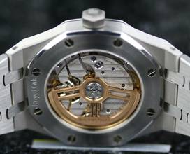 Thumbnail von Audemars Piguet Royal Oak Diamond Bezel - Grey - New - Fullset - 2024