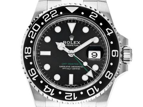  Rolex GMT-Master II Ref.116710LN 2007 LC 100 Full Set wie Neu Vintage GMT Master II 