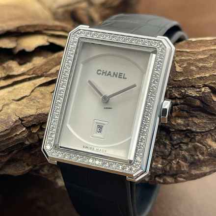  Chanel Boy-Friend Boy-Friend Weißgold Diamond - NEUWARE - FULLSET 2023 - Ref. H4470 