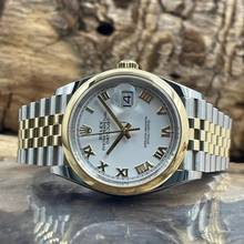 Thumbnail von Rolex Datejust 36 Datejust 36 White Roman - UNGETRAGEN - FULLSET 2026 - Ref. 126233 - teilverklebt