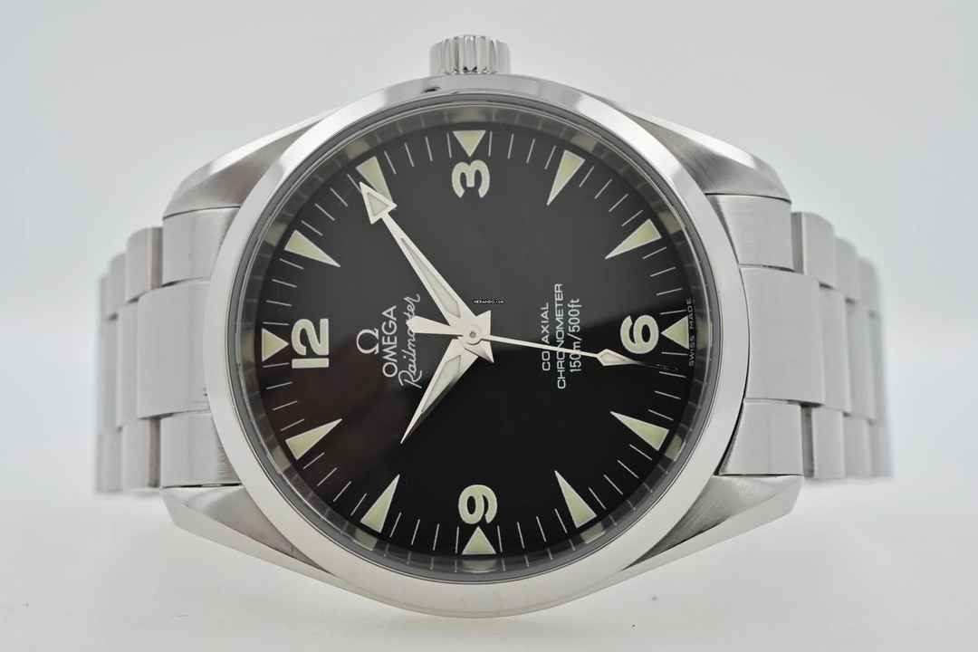  Omega Seamaster Railmaster Aqua Terra Railmaster 39.2mm 2503.52 - Omega Service 10/2025 