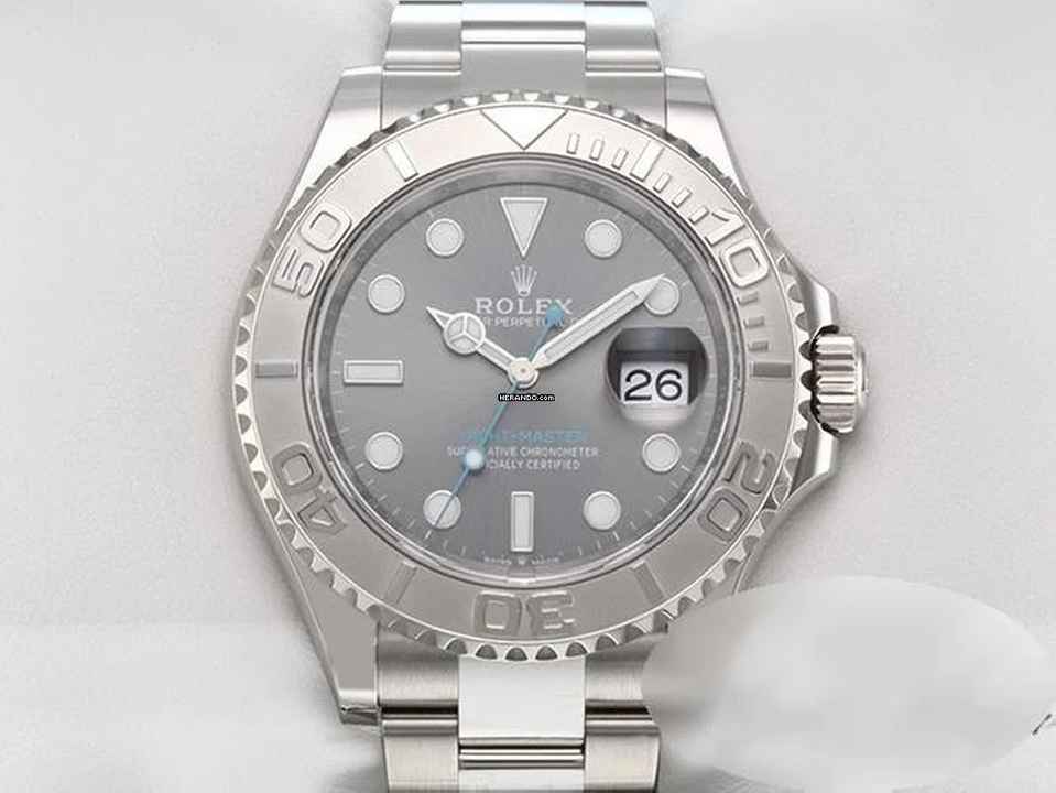  Rolex Yacht-Master 40 126622 2020 Edelstahl Platin 40 Mm Automatik Stainless Steel Oyster-band Chronometer 