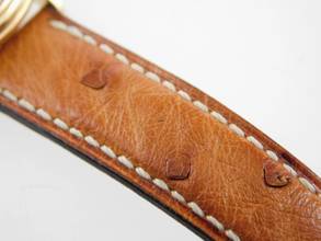 Thumbnail von Blancpain Villeret 18 Kt Gelbgold Villeret Damenuhr Vollkalender Mondphase wie Neu 26mm mit original Band und 18 Kt Schließe Diamantzifferblatt