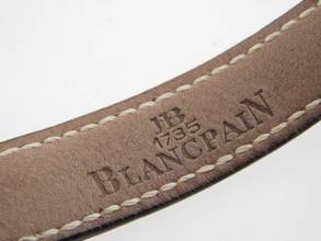 Thumbnail von Blancpain Villeret 18 Kt Gelbgold Villeret Damenuhr Vollkalender Mondphase wie Neu 26mm mit original Band und 18 Kt Schließe Diamantzifferblatt