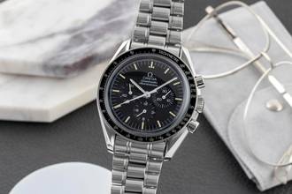 Thumbnail von Omega Speedmaster Professional Moonwatch Chronograph Stahl Handaufzug Ref. 3590.50.00 B&P