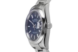 Thumbnail von Rolex Datejust 36 Blue Dial Oyster Stahl Automatik Herrenuhr Ref 126200 B&P 2021
